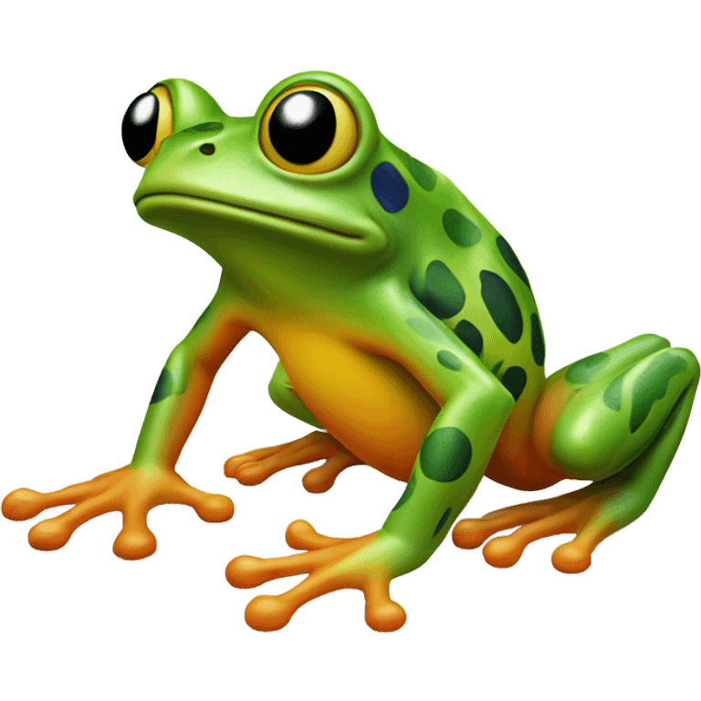 frog being freaky  emoji