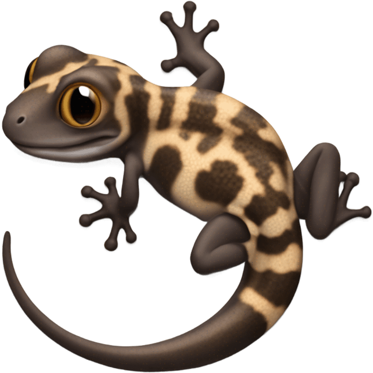 African fat tailed gecko  emoji