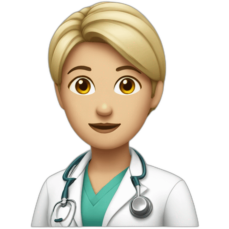 female doctor advice emoji