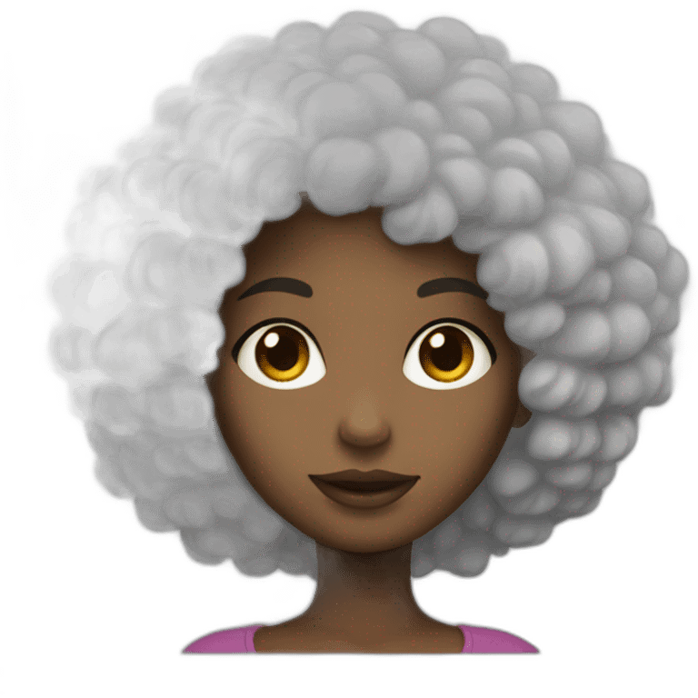 AFRO GIRL emoji