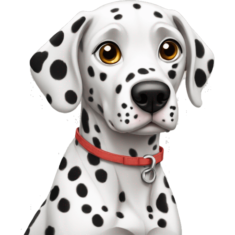 Dalmatian dog emoji