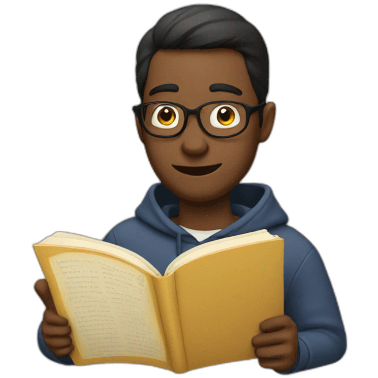 reading emoji