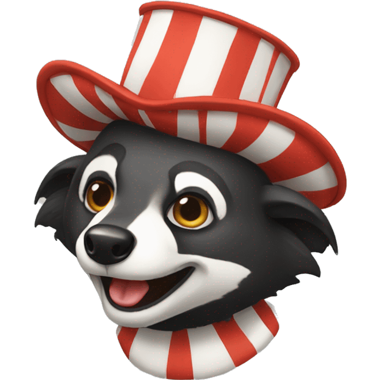 badger clown emoji