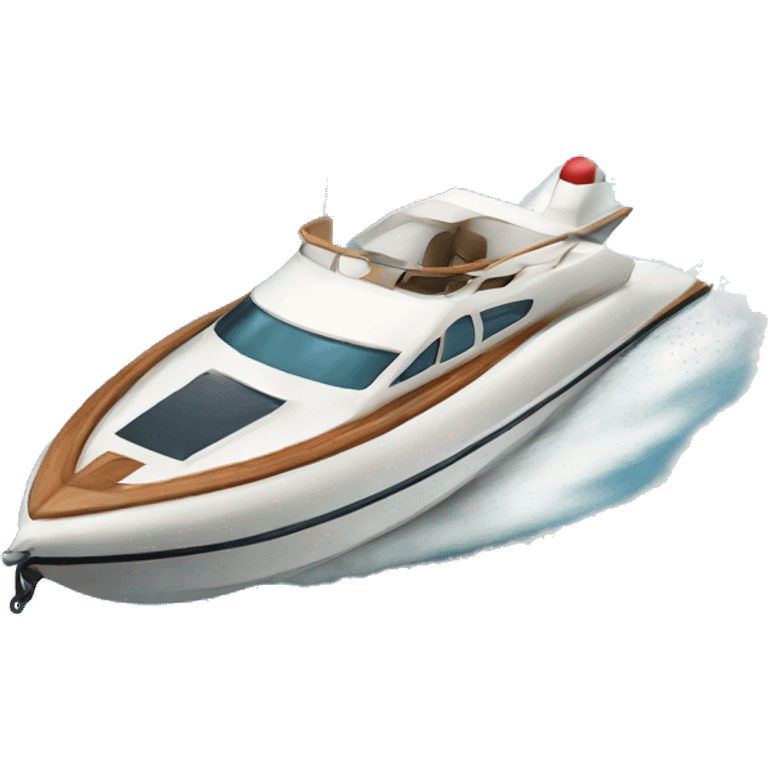 Speed boat emoji