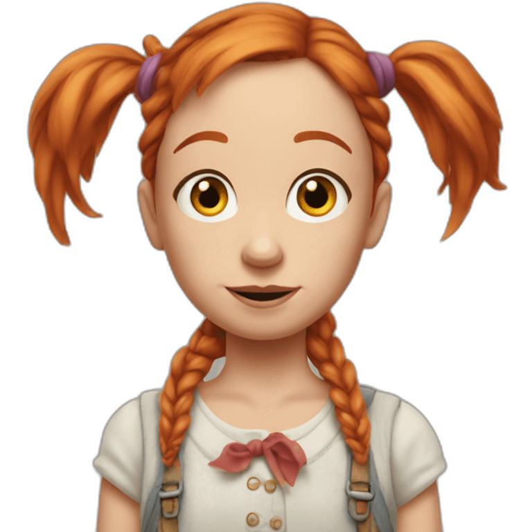 Pippi Langstrumpf emoji