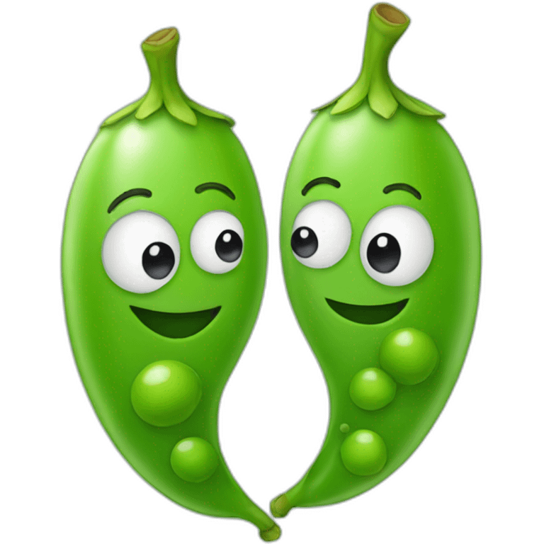 Two peas in a pod  emoji