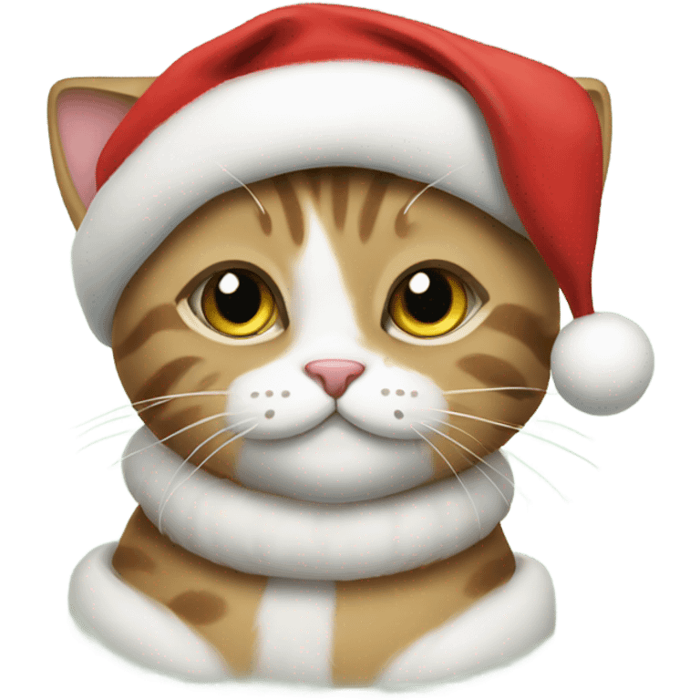 Christmas cat  emoji