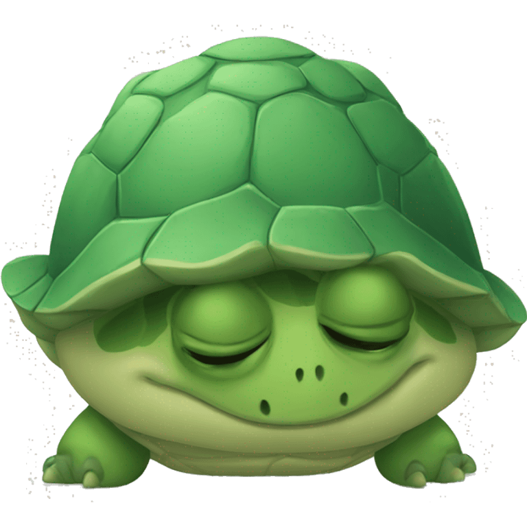 tortuga triste emoji