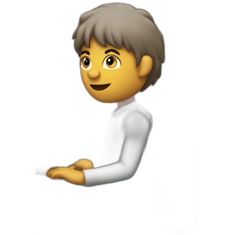 louie smith on a computer emoji