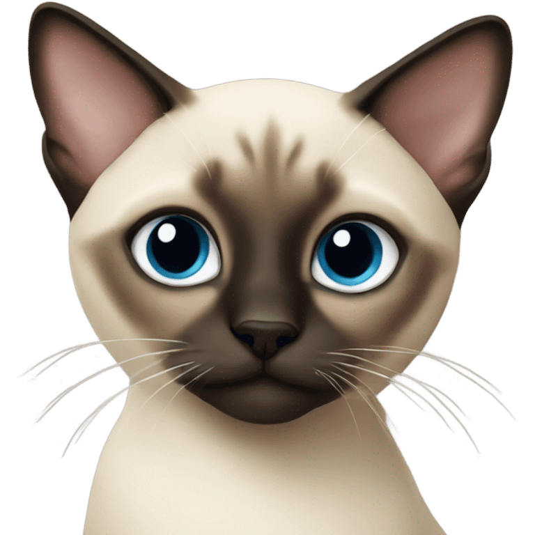 Siamese cat  emoji