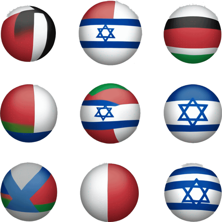 Israel Flag Orb emoji