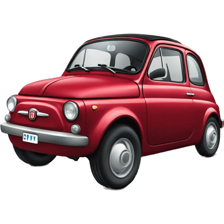 Fiat 500 emoji