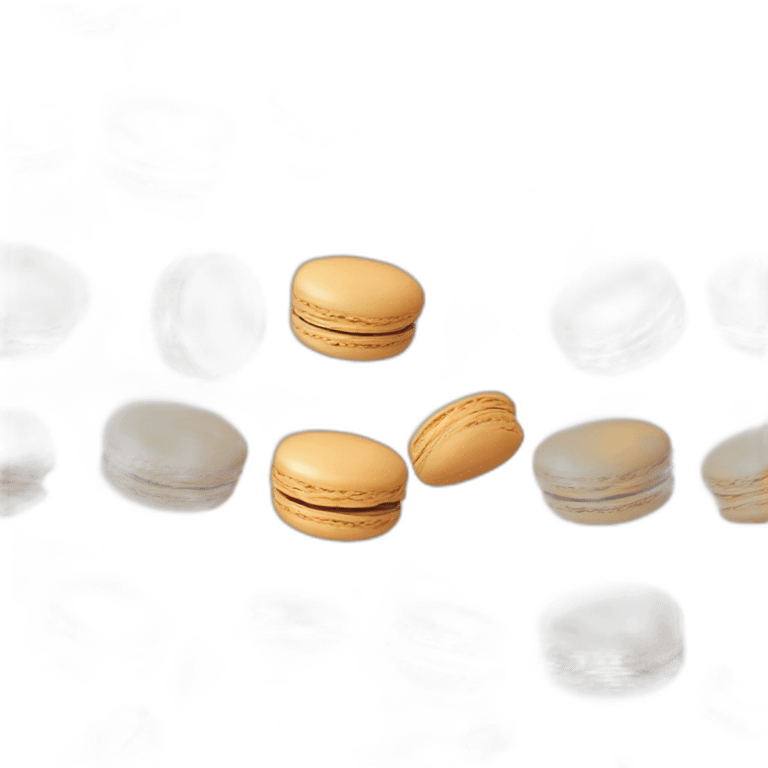 macaron qui bois de la bière emoji