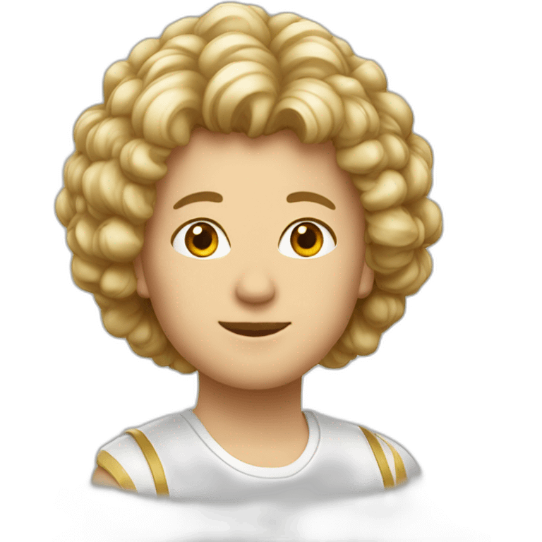 breizh à cheveux blancs emoji