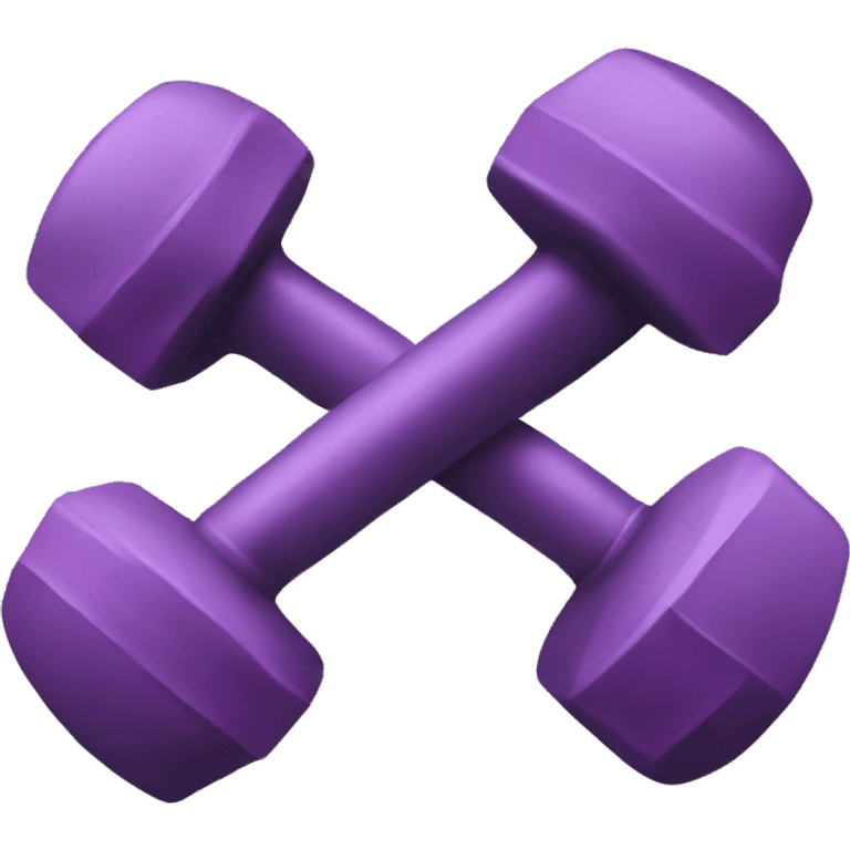 dumbbells with bows emoji