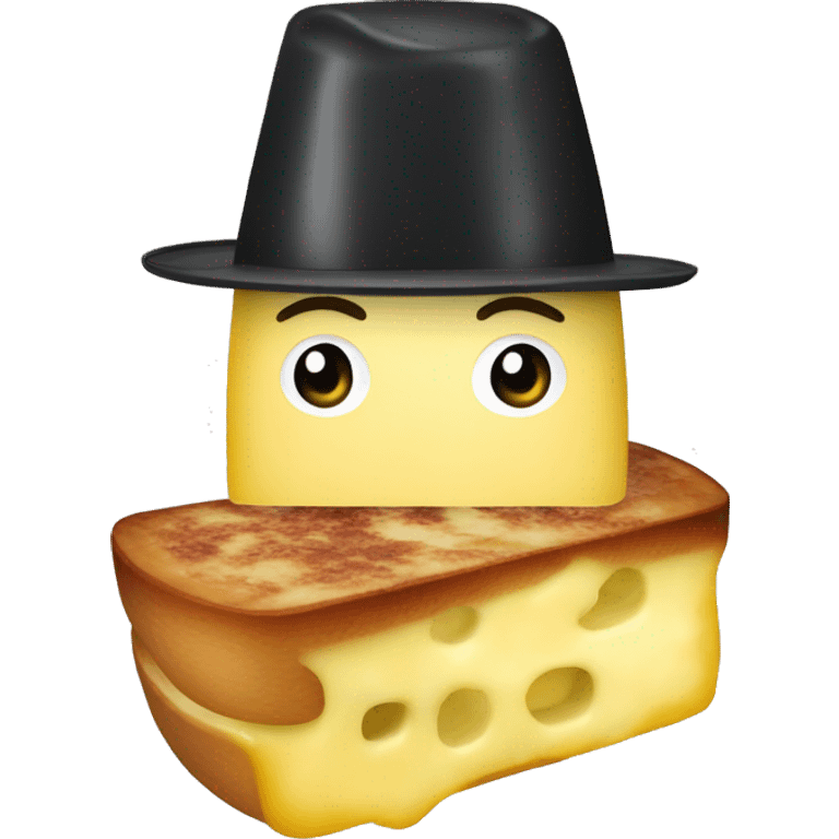 une raclette savoyarde  emoji