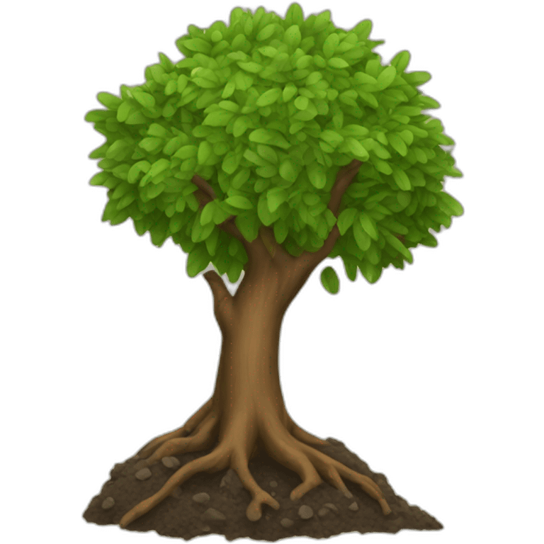 Dig tree emoji