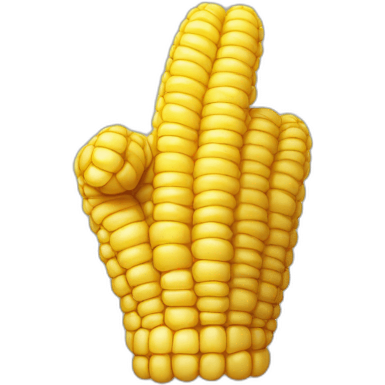 thumbs-down-but-fingers-are-corn emoji