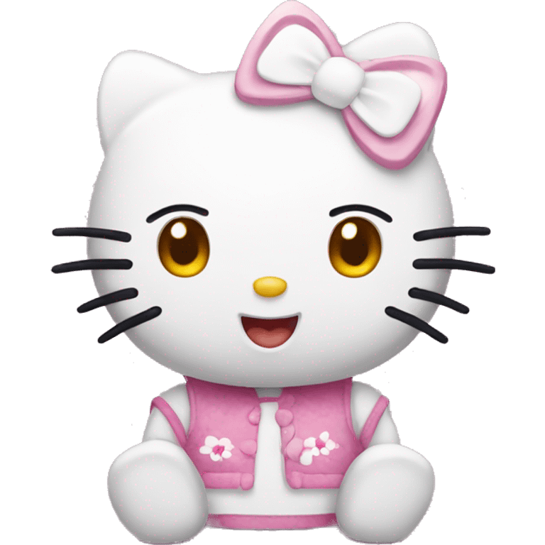 Hello kitty emoji