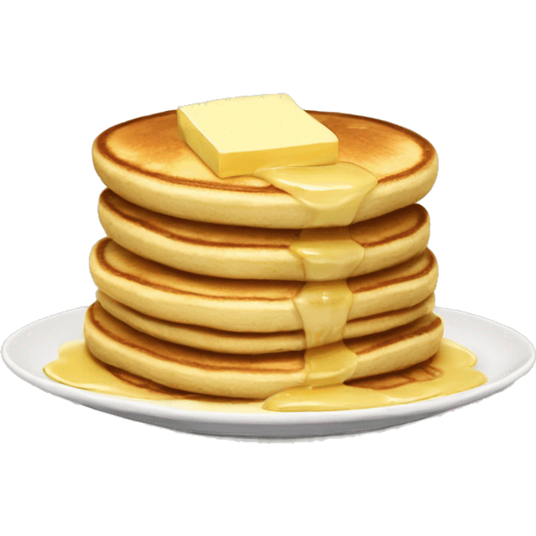 Pancakes with butter  emoji