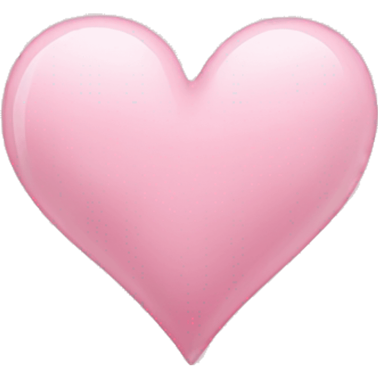 broken light pink heart emoji