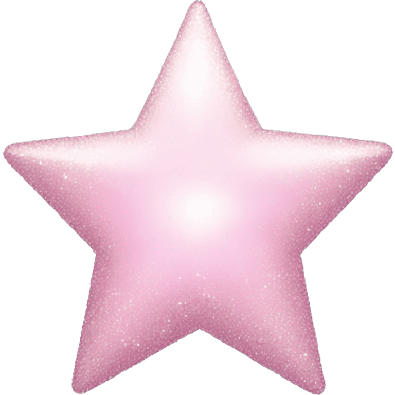 pale pink star sparkle emoji