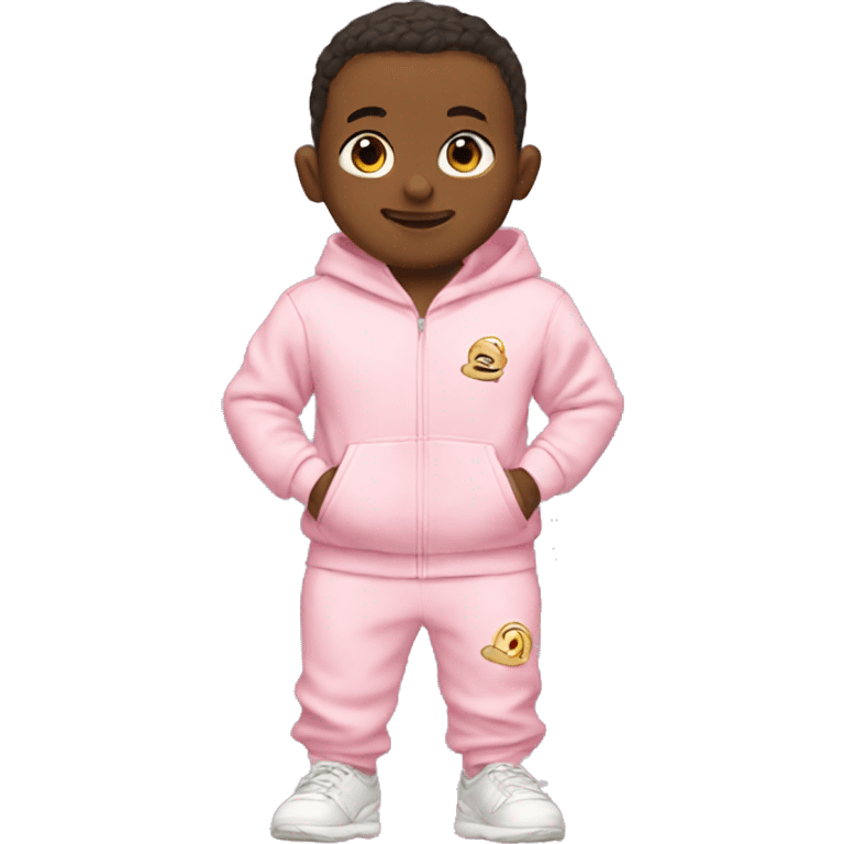 Baby pink tracksuit emoji