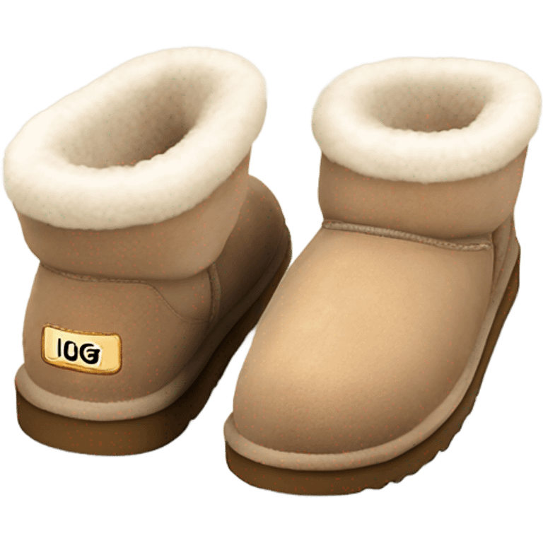 UGG slippers  emoji