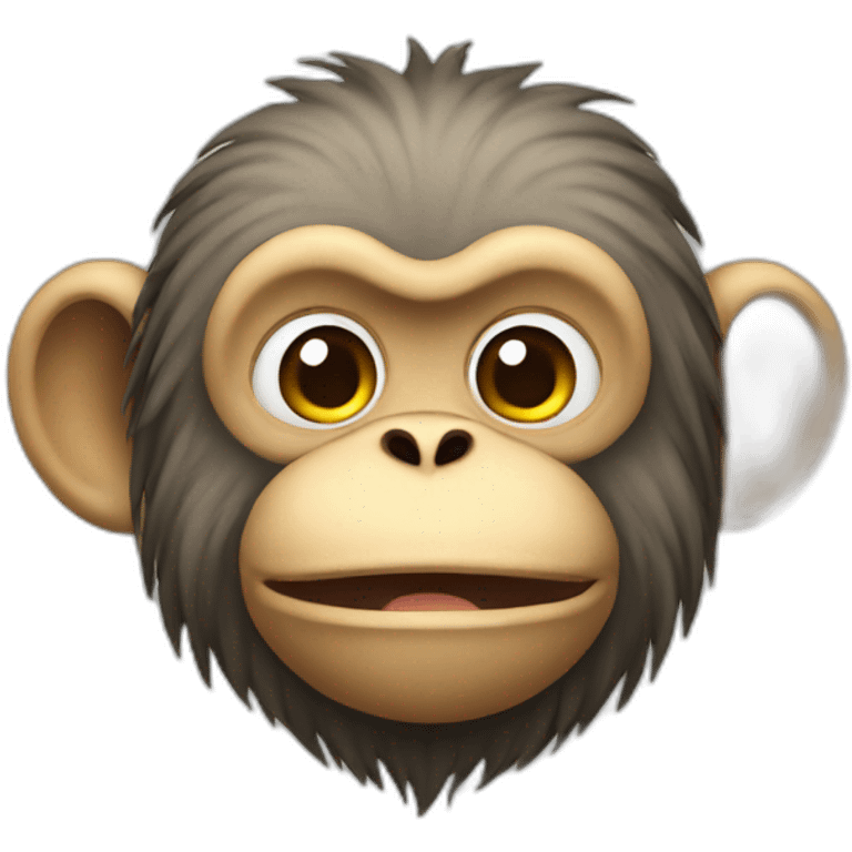 Stinky japanese monkey emoji