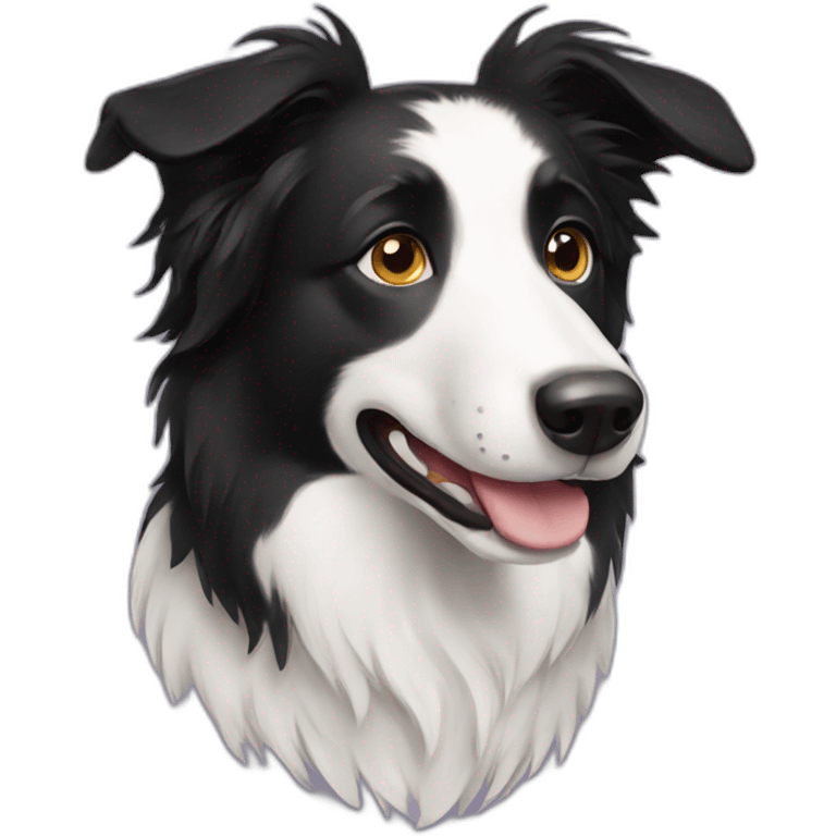 Border collie emoji