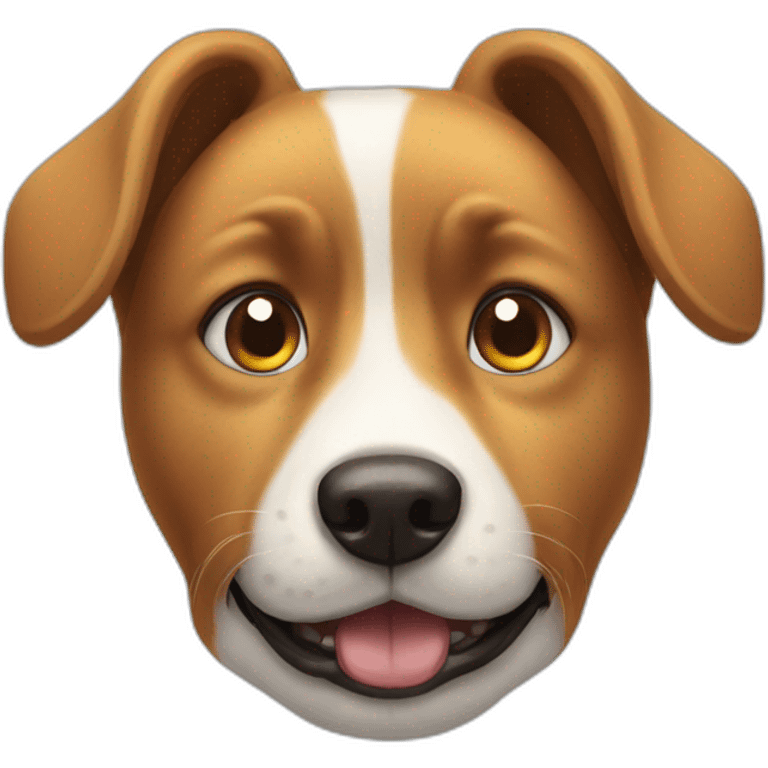 funny looking dog emoji