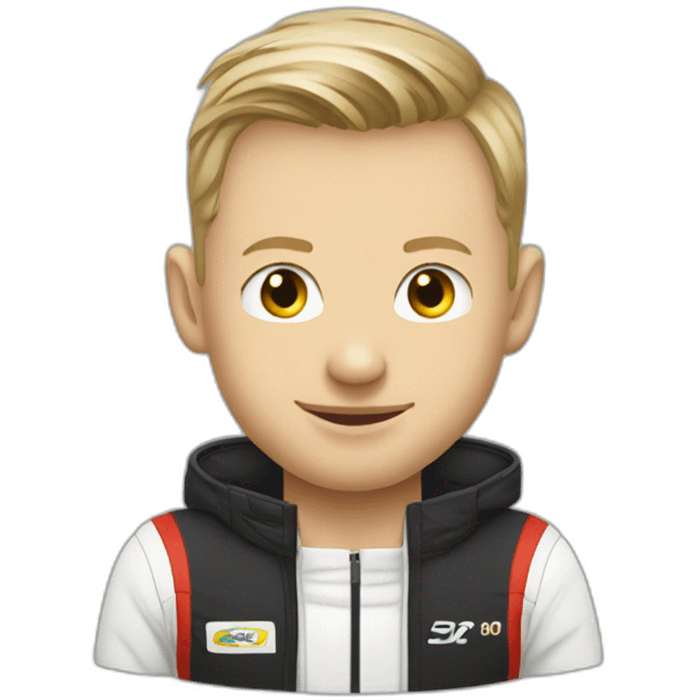 Kevin Magnussen from formula 1 emoji