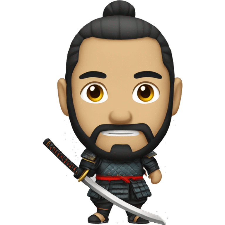 Samurai com espad emoji