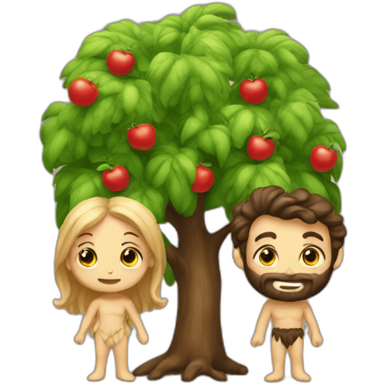 bible adam and eve emoji