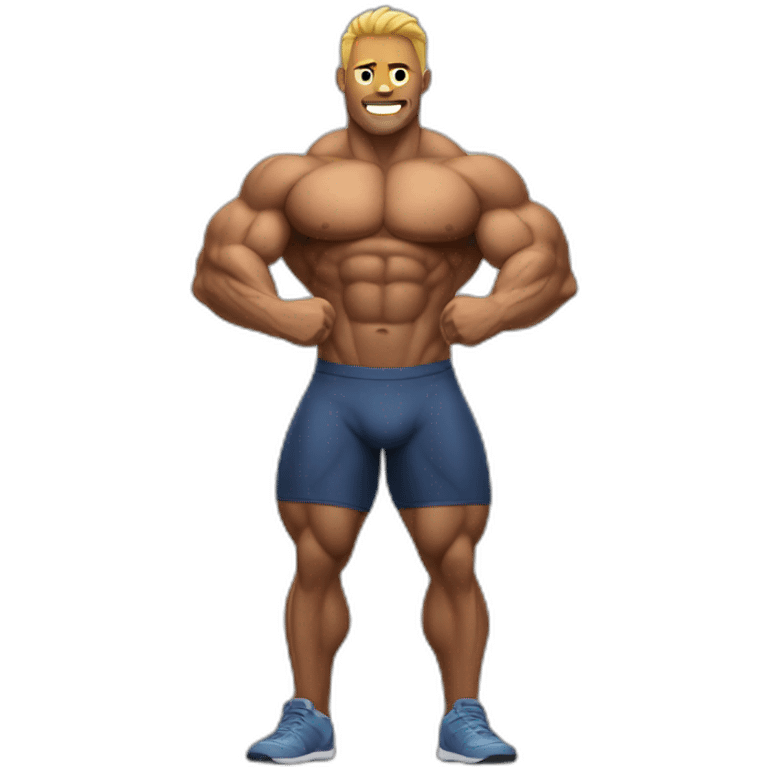 Bodybuilder emoji