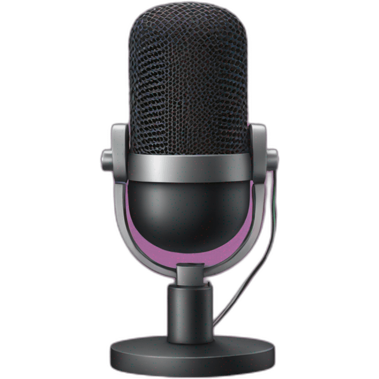 podcast microphone emoji