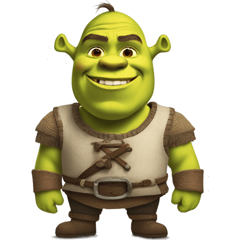 Shrek with a gyatt  emoji