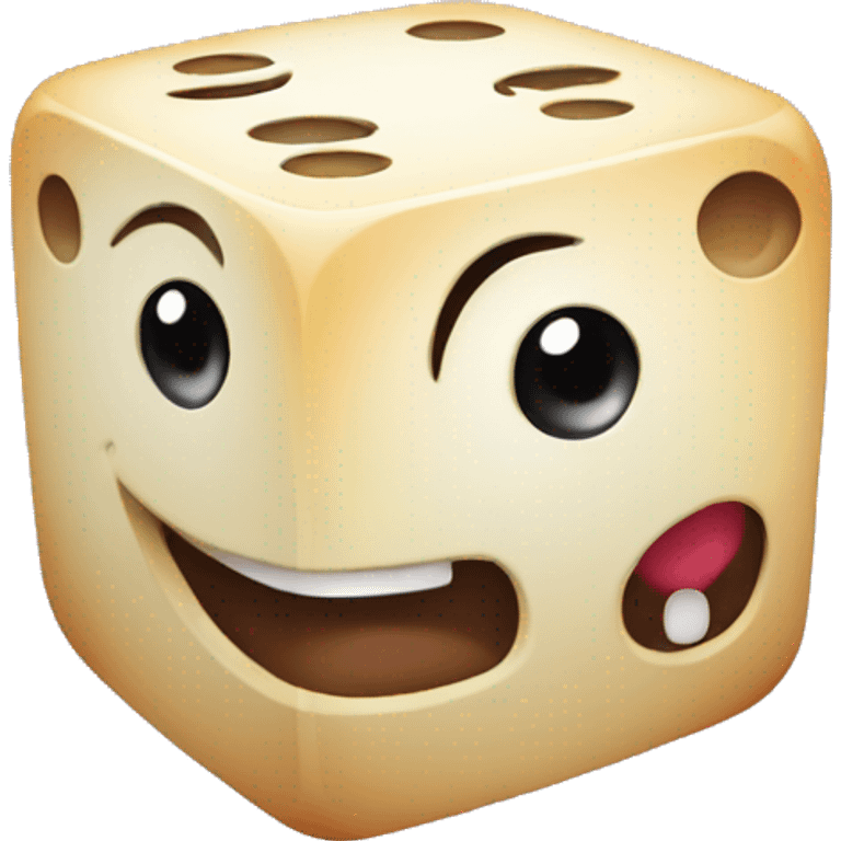 laughing dice emoji