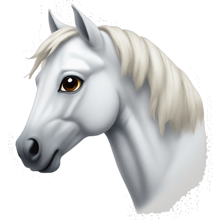 White horse emoji