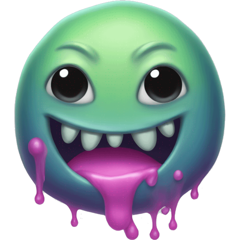 a smooth slime monster emoji