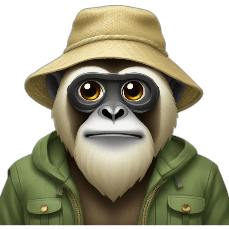 fisherman gibbon emoji