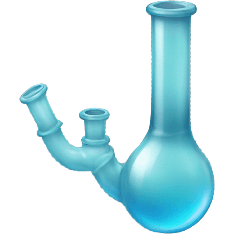 Glass water pipe emoji