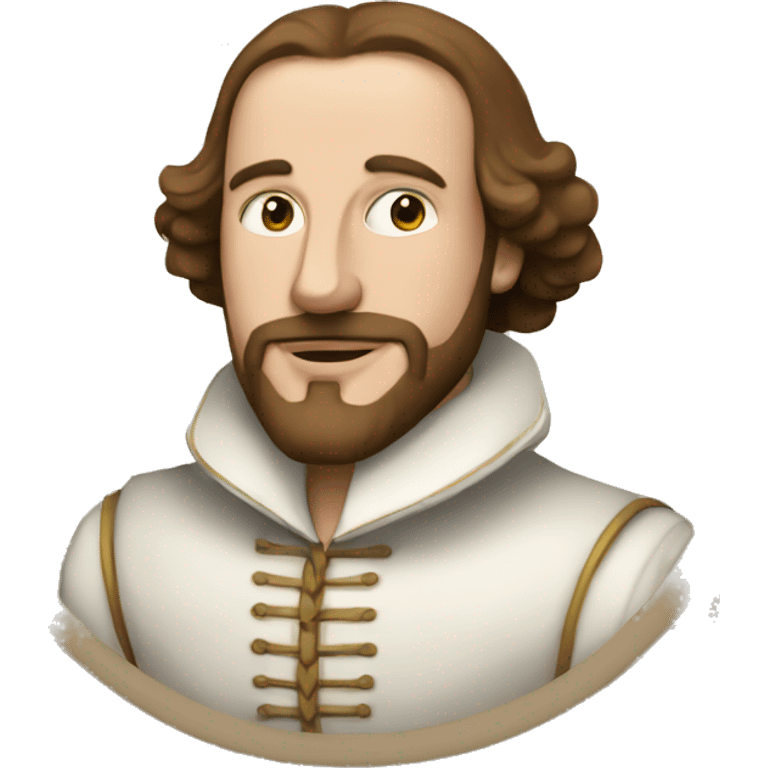 white Demetrius from shakespear emoji