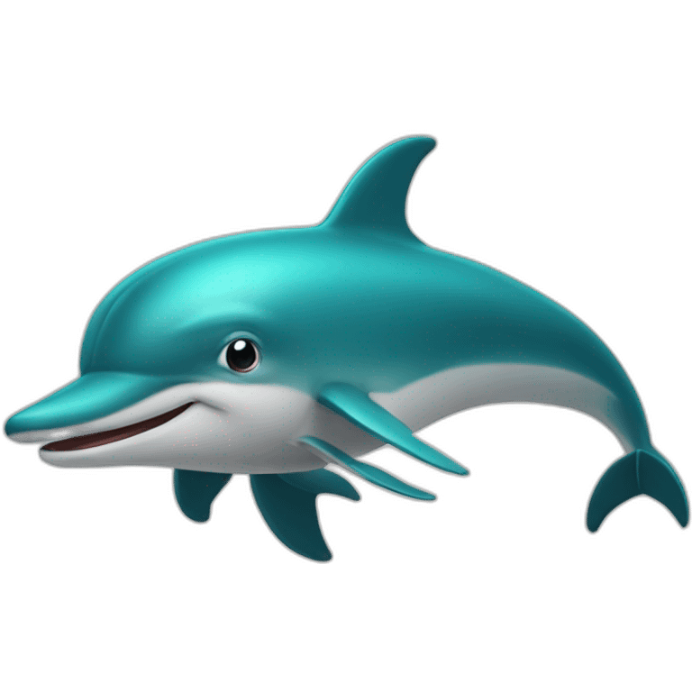 Dauphins vue de face emoji