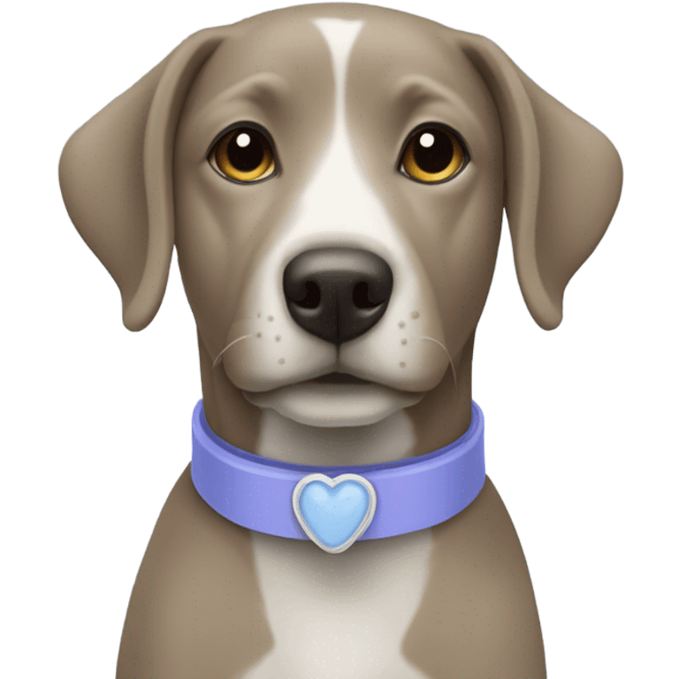 Periwinkle collar for dogs  emoji