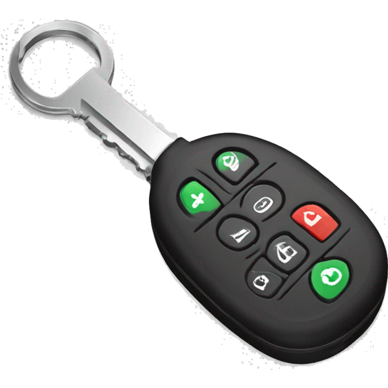 car key remote emoji