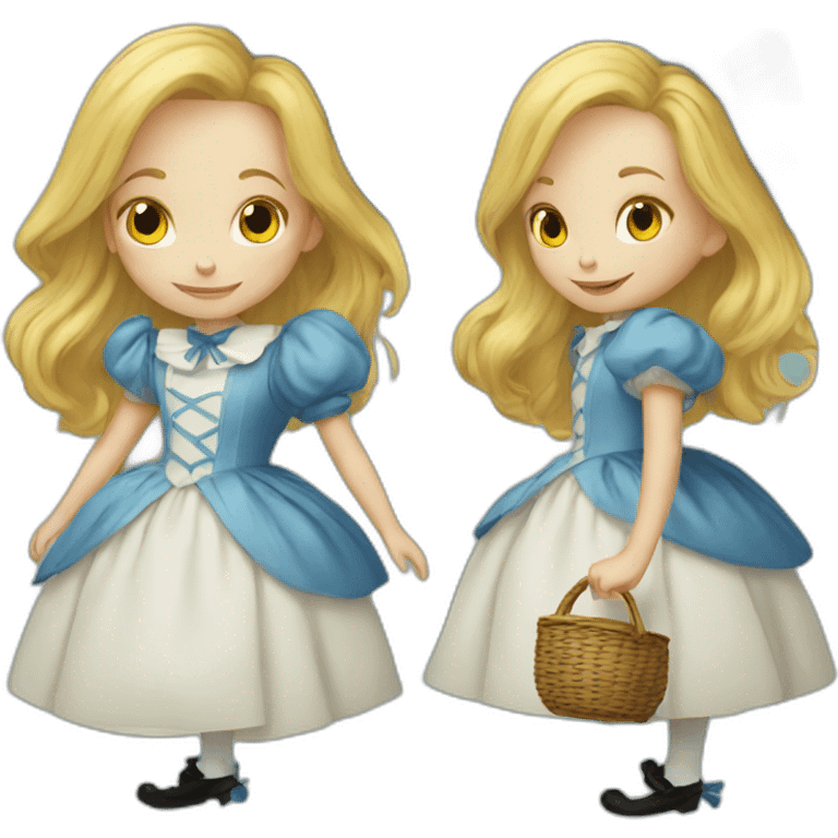 alice in wonderland emoji