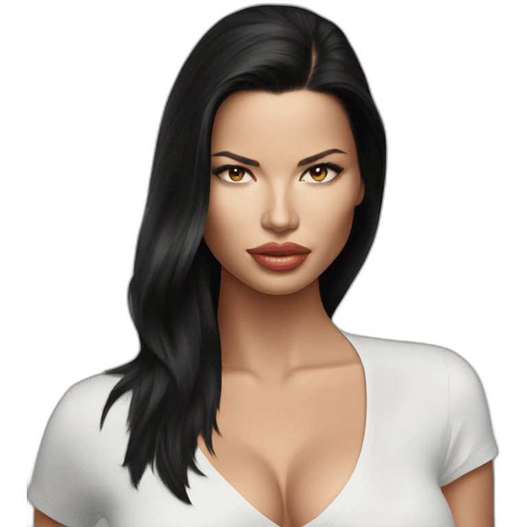 Adriana Lima emoji