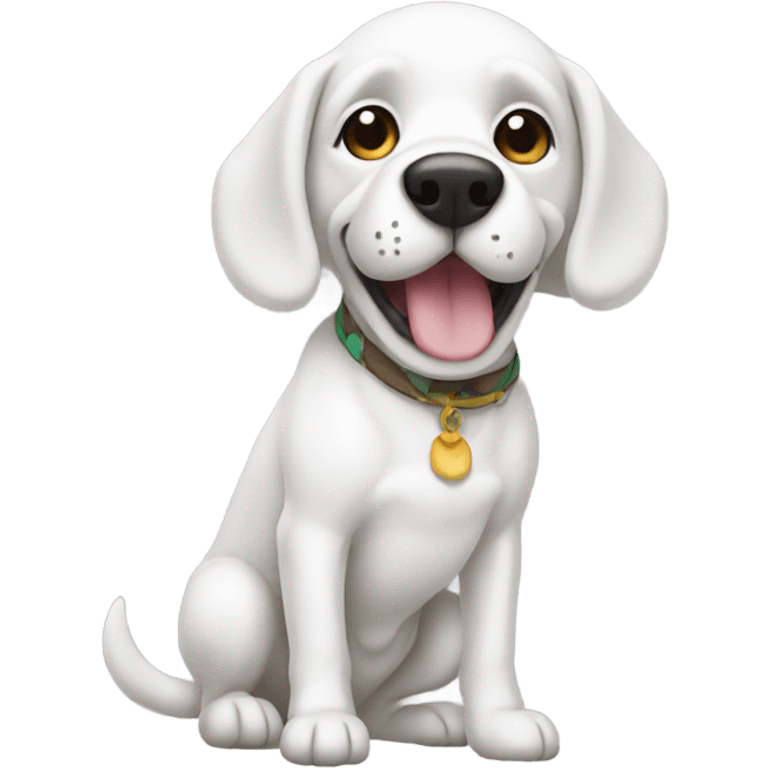 Kokoni Dog white  emoji