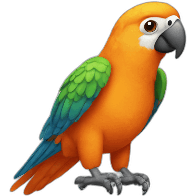 Orange Parrot emoji